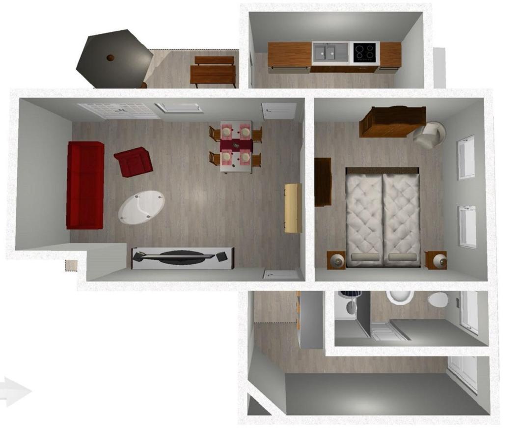 Ferienwohnung Naefelt กุนเซนเฮาเซิน ภายนอก รูปภาพ